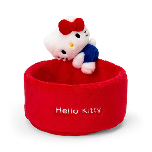 Sanrio | Sanrio Characters Accessory Box with Mascot - Round Shape Hello Kitty