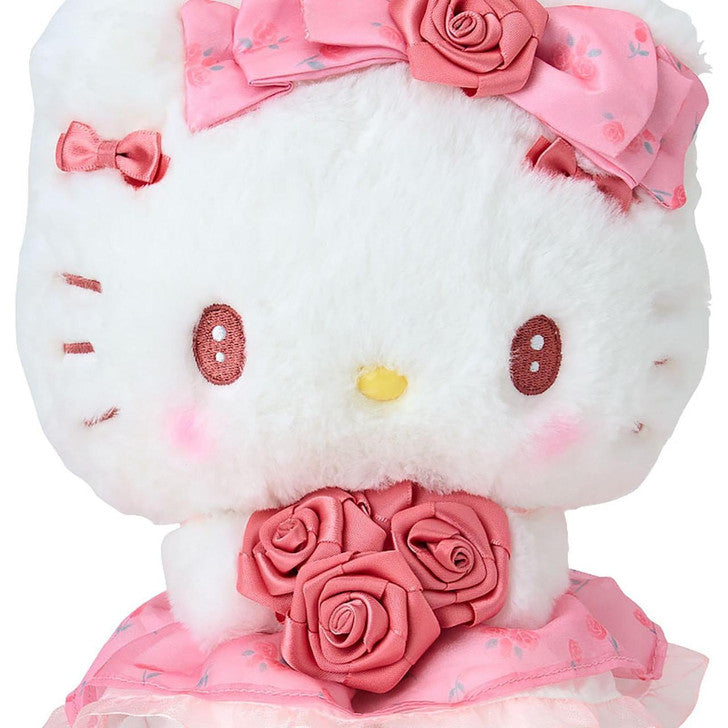 Sanrio | Dolly Rose Design Series Plush Toy - Hello Kitty