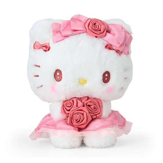 Sanrio | Dolly Rose Design Series Plush Toy - Hello Kitty