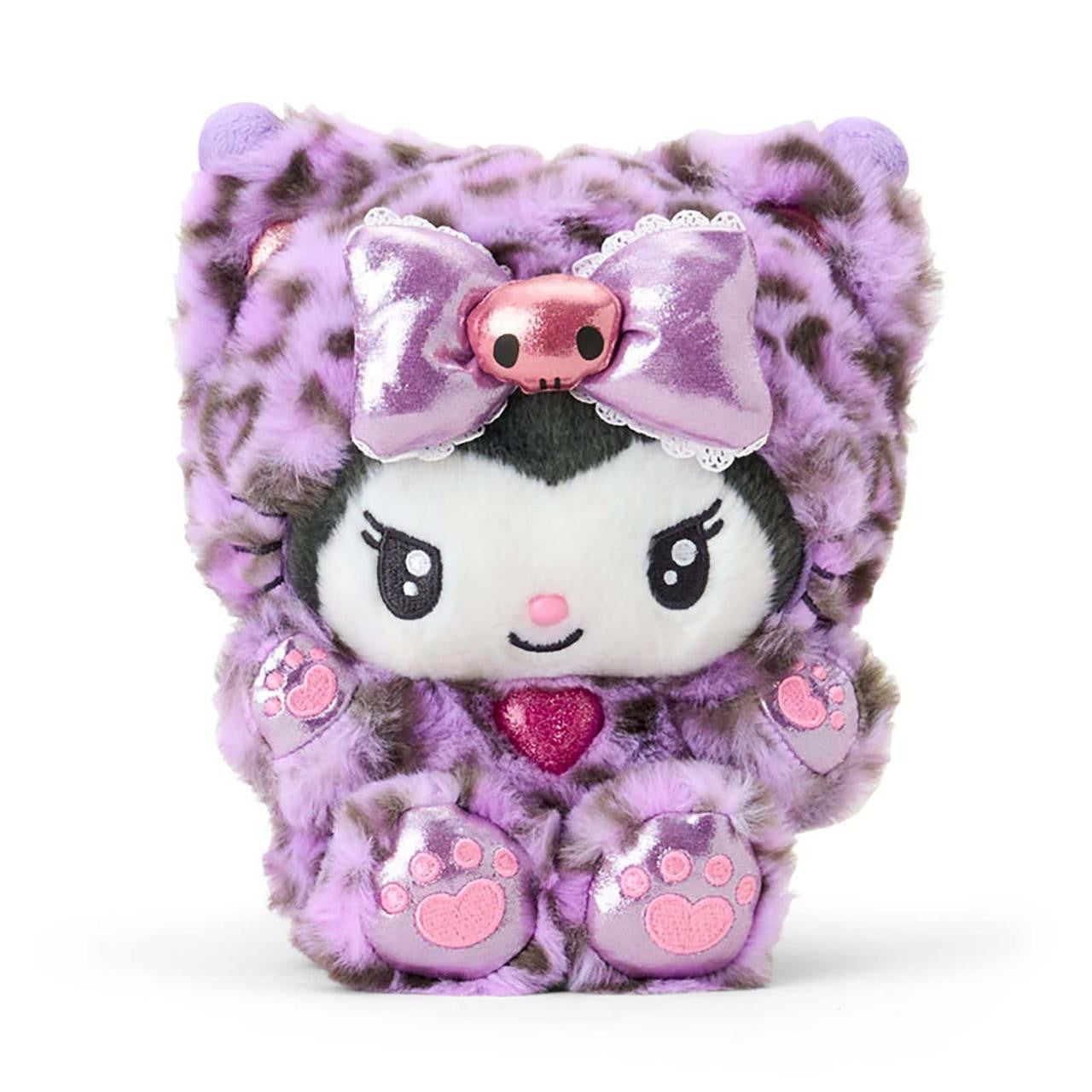 Sanrio | Sanrio Leopard Gal Cat Design Series Plush Toy - Kuromi