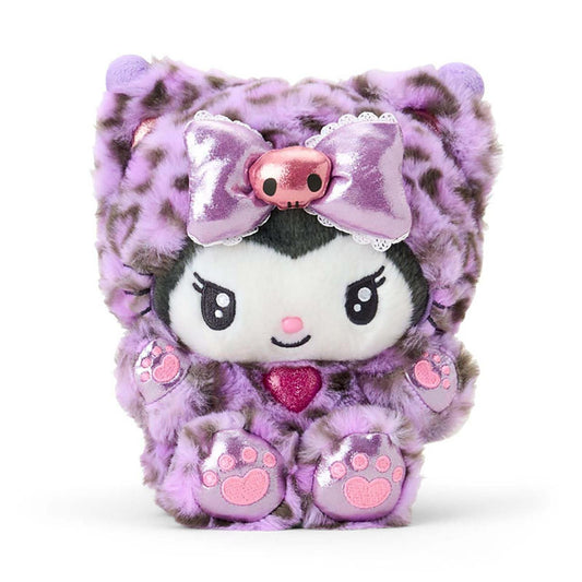 Sanrio | Sanrio Leopard Gal Cat Design Series Plush Toy - Kuromi