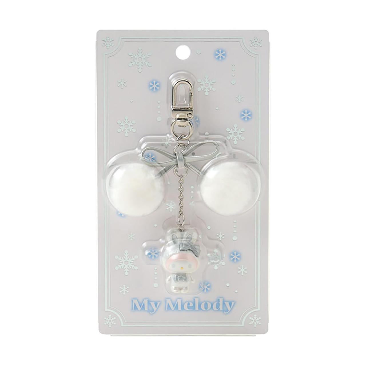 Sanrio | Fluffy Snow Rabbit Keychain - My Melody