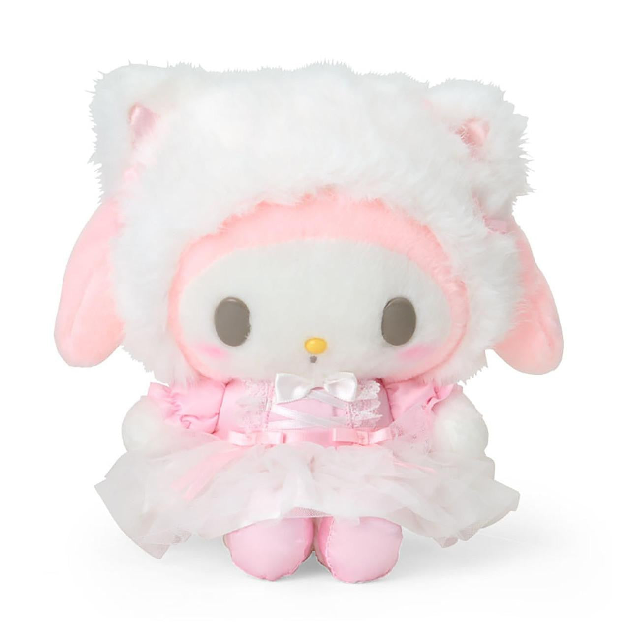 Sanrio | Sanrio White Cat Ballerina Plush Toy - My Melody
