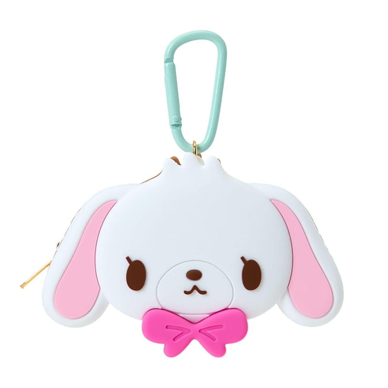 Sanrio | Sugar Bunny's Biscuit Design Face Shaped Silicone Mini Pouch