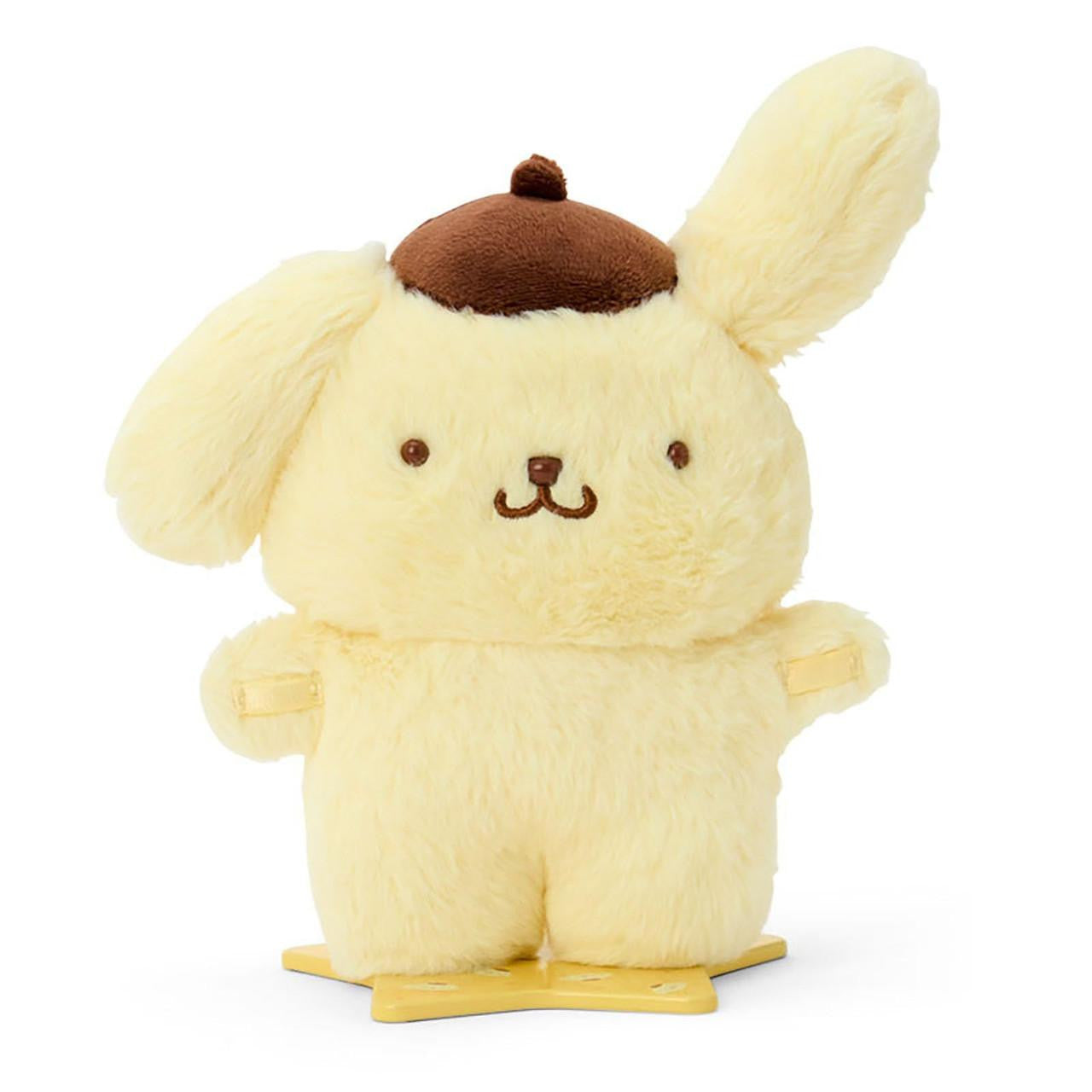 Sanrio | Pitatto Friends Plush Toy M WIth Star Magnet Base - Pompompurin