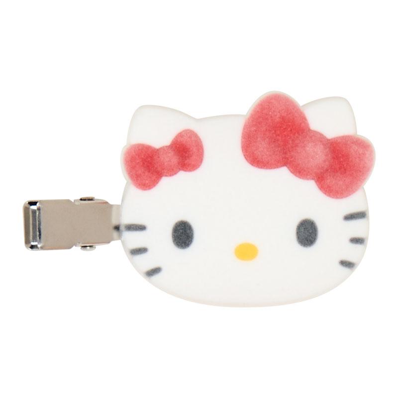 Sanrio | Sanrio Original Mascot Flocky Bangs Hair Clips Set of 2 - Hello Kitty