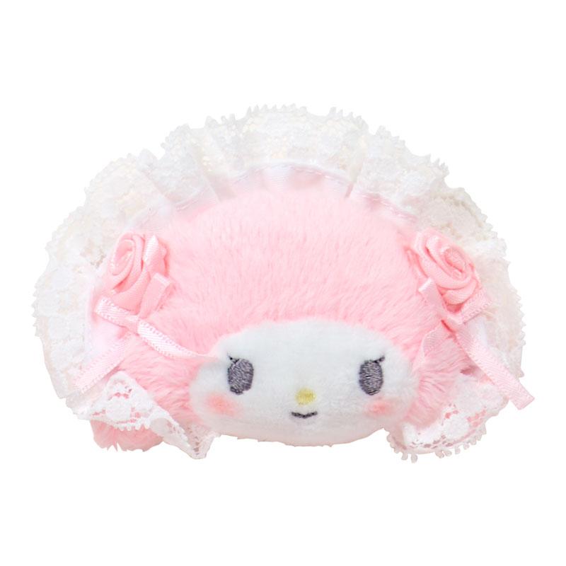 Sanrio | Sanrio White Frill Plush Hair Pin Blind Box
