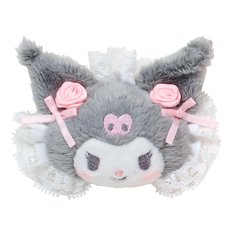 Sanrio | Sanrio White Frill Plush Hair Pin Blind Box