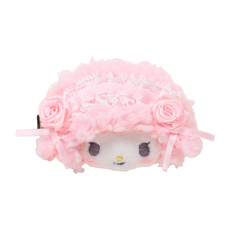 Sanrio | Sanrio White Frill Plush Hair Pin Blind Box