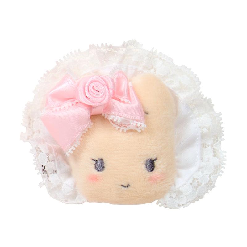 Sanrio | Sanrio White Frill Plush Hair Pin Blind Box