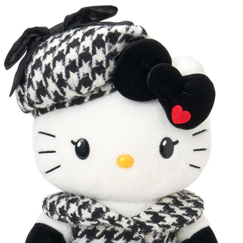 Sanrio | Hello Kitty Monochrome Girly Twin Outfits Plush Toy L
