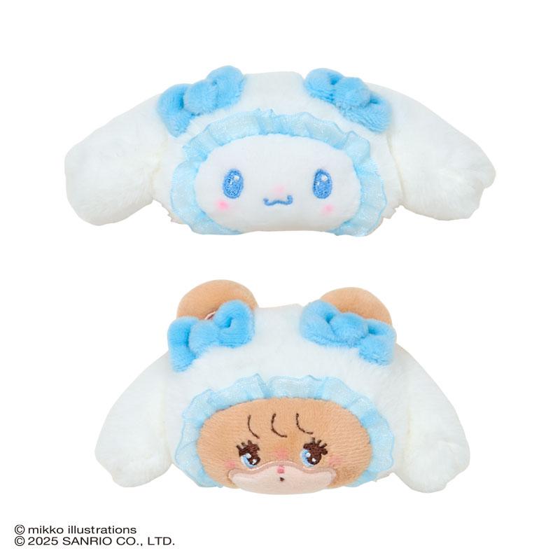 Sanrio | Mikko Illustrations x Sanrio Characters Plush Hair Clip Set - Cinnamoroll