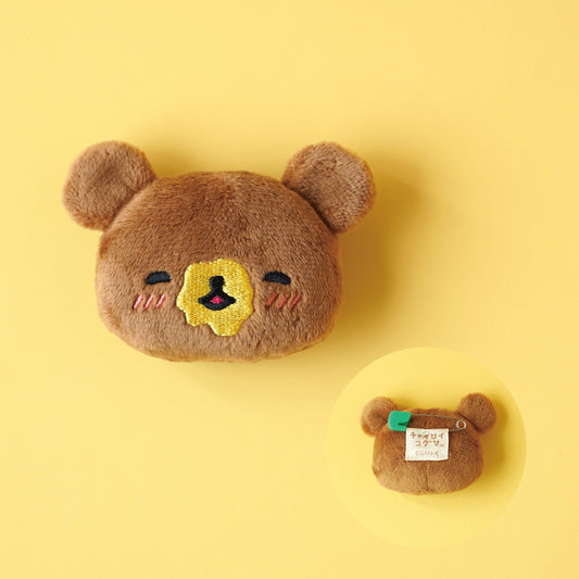 San-X | Rilakkuma Honey Exploration Team Design Plush Badge