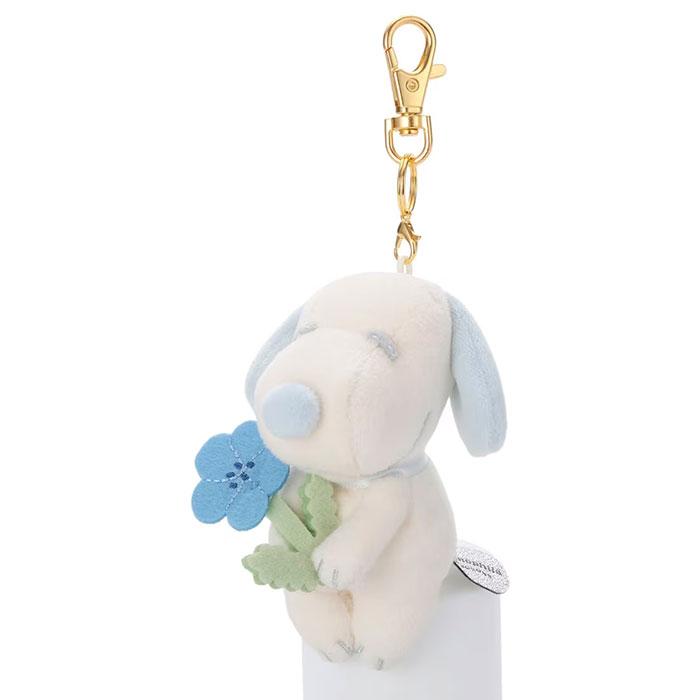 PEANUTS | Snoopy Nemophila Summer Festival Chokkori Thank You Mascot - Blue