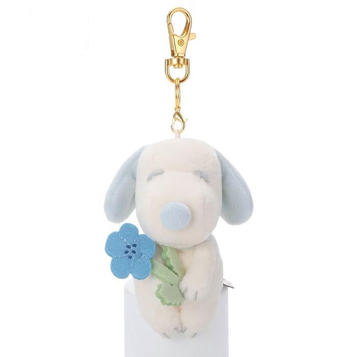 PEANUTS | Snoopy Nemophila Summer Festival Chokkori Thank You Mascot - Blue