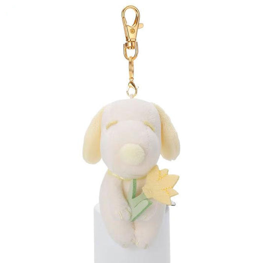 PEANUTS | Snoopy Nemophila Summer Festival Chokkori Thank You Mascot - Yellow