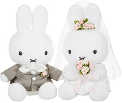 Miffy | Miffy Bruna Wedding Doll Plush Toy (Western Dress)