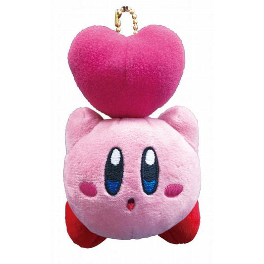Kirby of the Stars Japan | Kirby Buruburuzu Plush Mascot - Kirby Heart Throwing