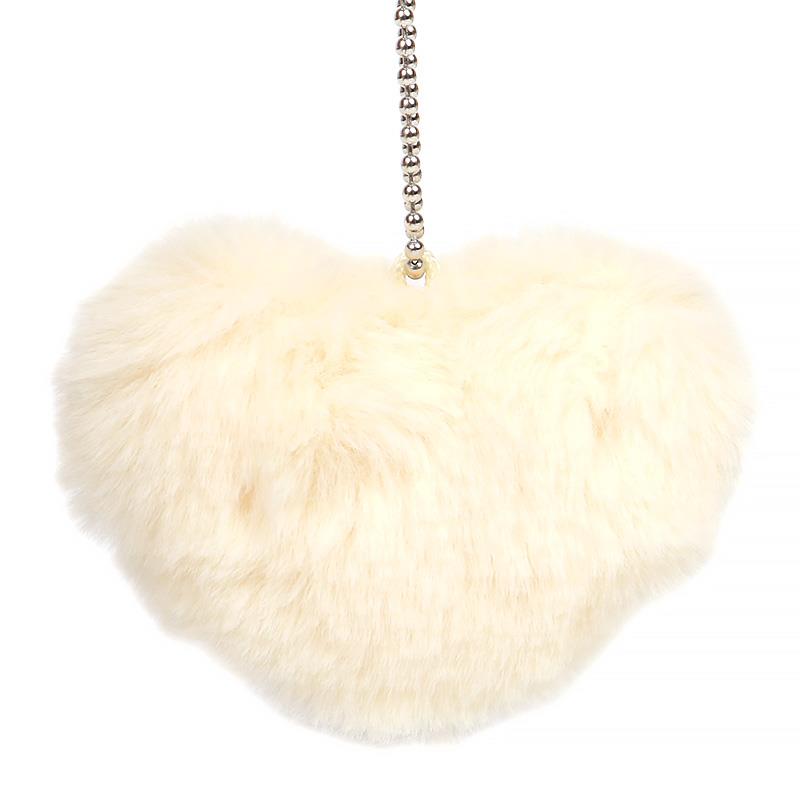 Sanrio | Fluffy Heart Design | Honey Cute Mascot Holder White Charmmy Kitty