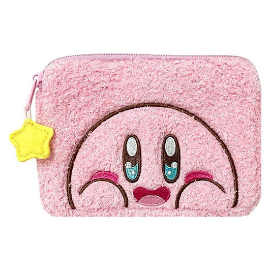 Kirby of the Stars Japan | Kirby Plush Mini Pouch With Gusset - Excited