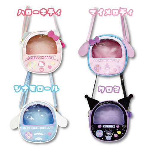 Sanrio | Sanrio Character Clear Window Shoulder Bag - Kuromi