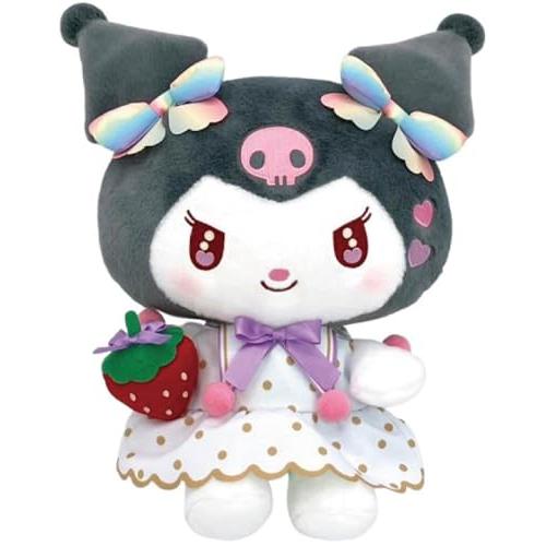 Sanrio | Sanrio Characters 50th Anniversary Strawberry News Plush Toy M - Ichigo Shimbun Kuromi