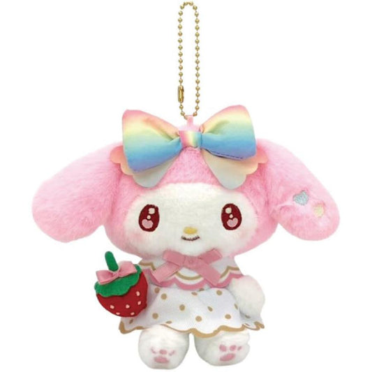 Sanrio | Sanrio Characters 50th Anniversary Strawberry News Mascot Holder - Ichigo Shimbun My Melody