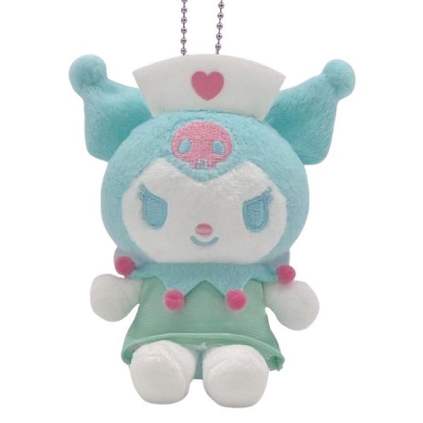 Sanrio | My Melody x Kuromi  MC Collection 208095-25 | Kuromi Mascot Holder - Nurse Green