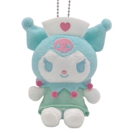 Sanrio | My Melody x Kuromi  MC Collection 208095-25 | Kuromi Mascot Holder - Nurse Green