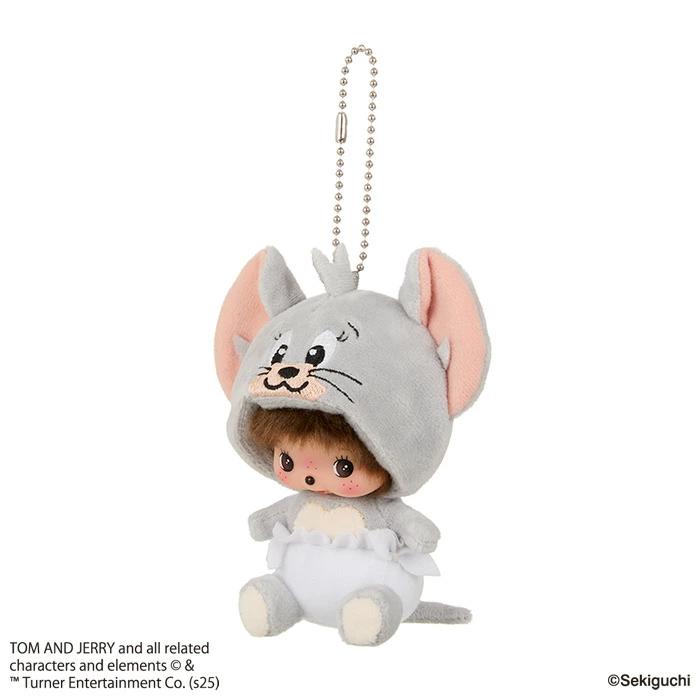 Monchhichi | Tom & Jerry x Monchhichi Taffy Bebichhichii SS Keychain with Face
