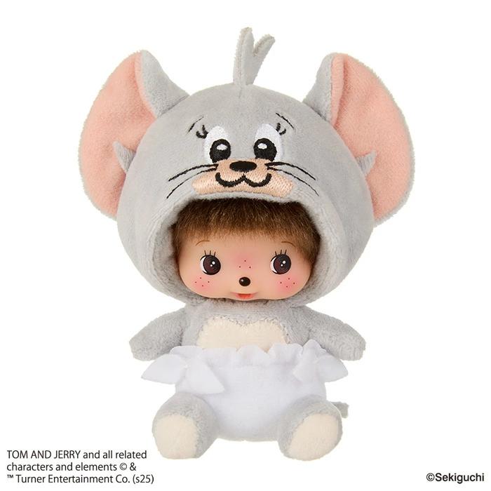 Monchhichi | Tom & Jerry x Monchhichi Taffy Bebichhichii SS Keychain with Face