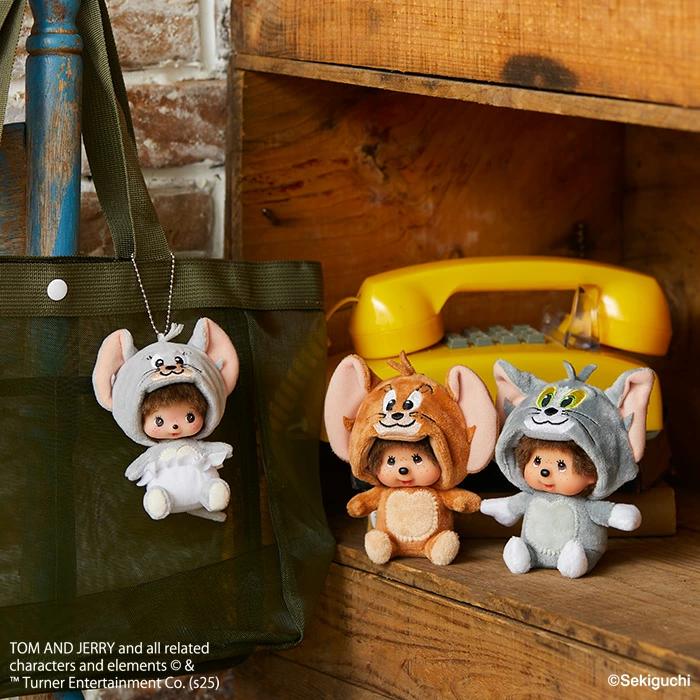 Monchhichi | Tom & Jerry x Monchhichi Taffy Bebichhichii SS Keychain with Face