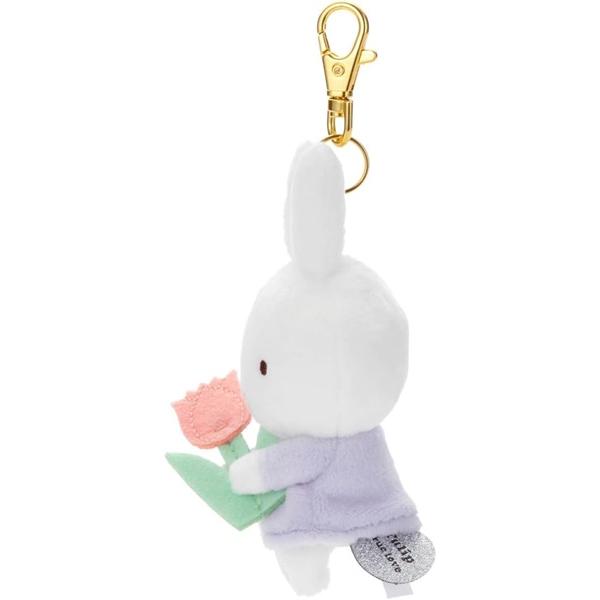 Miffy | Miffy Dick Bruna Chokkori Thank You Mascot - Red Tulip