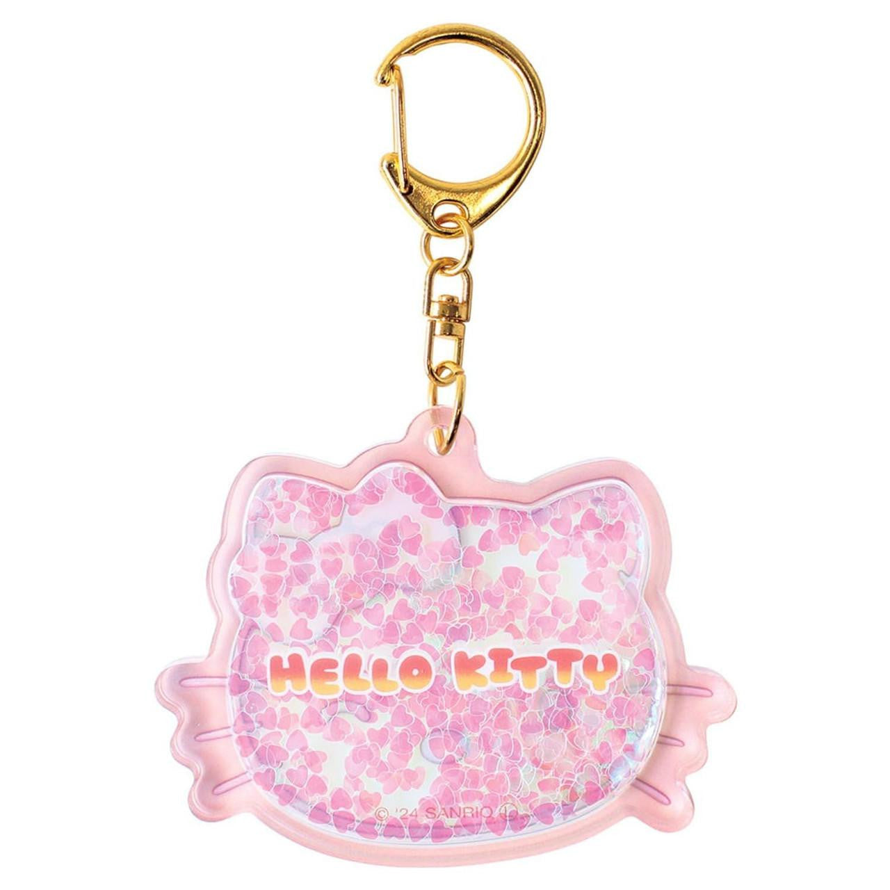 Sanrio | Sanrio Characters Holo Glitter Keychain - Hello Kitty