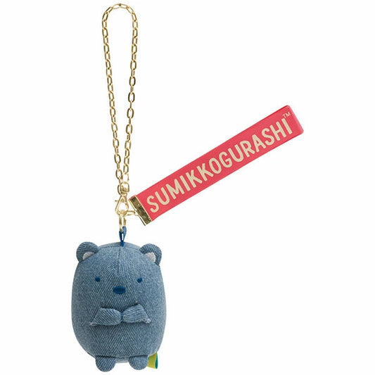 San-X | 'Denim House Limited Edition | Sumikko Gurashi - Shirokuma Polar Bear Hanging Mascot Holder MX80001