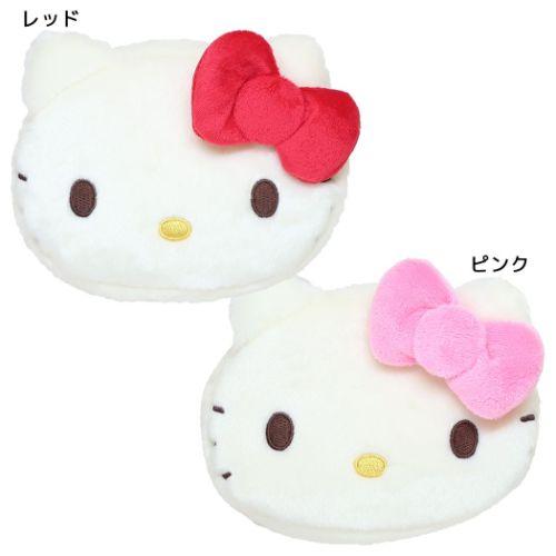 Sanrio | Hello Kitty 70s Series Face Cosmetic Pouch - Pink Ribbon