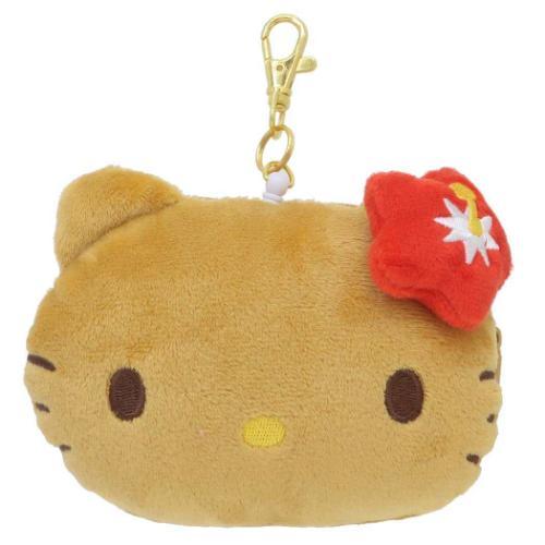 Sanrio | Sanrio Hello Kitty Sunburn Tanning Series Face Pass Case with Reel - Hibiscus