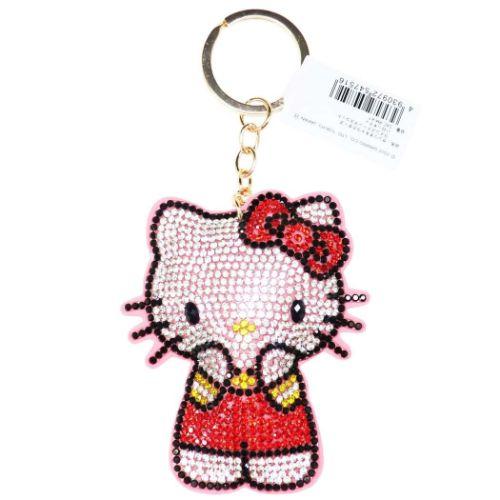 Sanrio | Rhinestone Mascot Keychain - Hello Kitty