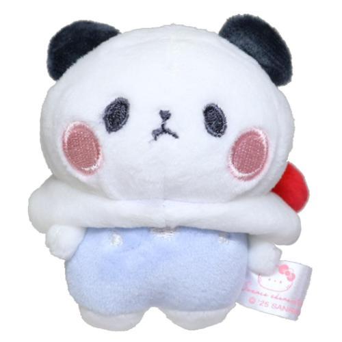 Sanrio | Mochi Mochi Panda x Sanrio Characters Plush Keychain - Hello Kitty