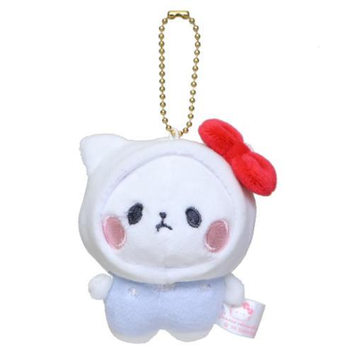 Sanrio | Mochi Mochi Panda x Sanrio Characters Plush Keychain - Hello Kitty