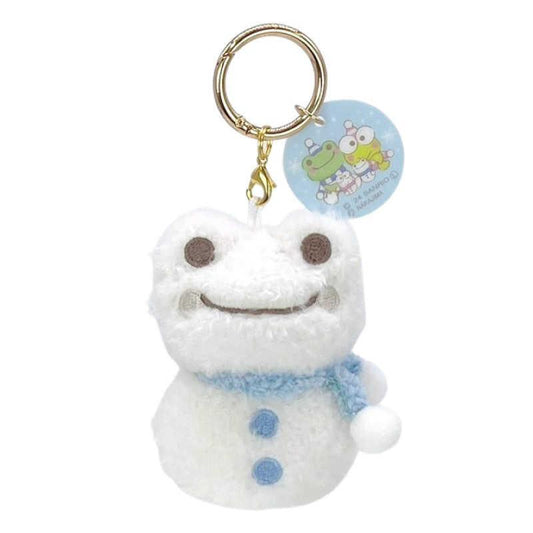 Sanrio | Kerokero Keroppi x Pickles the Frog Snowman Pickles Carabiner Mascot　