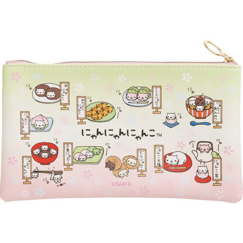 San-X | San X Characters Clear Pen Pouch PT19904 - Nyan Nyan Nyanko