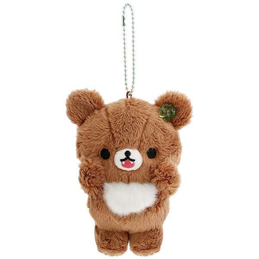 San-X | Chairoikoguma’s Kumakyun Days Hanging Plush Toy - Chairoikoguma