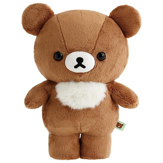 San-X | Rilakkuma Independent Standing Plush Toy - Chairoikoguma MV26301