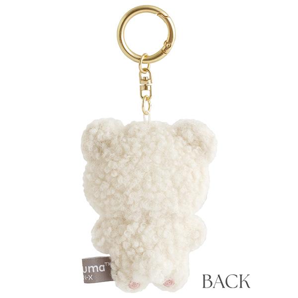 San-X | Rilakkuma BASIC RILAKKUMA Fluffy Hanging Plush Toy - Korilakkuma MV47301