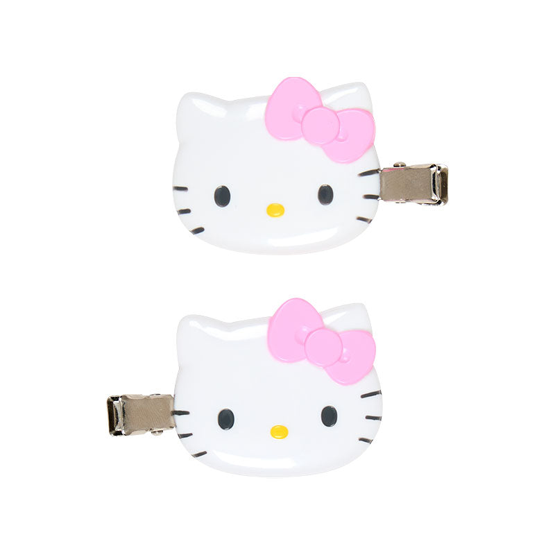 Sanrio | Sanrio Characters Bangs Clip Set of 2 - Hello Kitty Pink