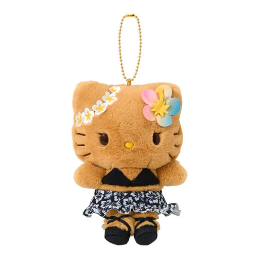 Sanrio | Sanrio Everlasting Summer Vacation Mascot Holder - Hello Kitty Tanned Black