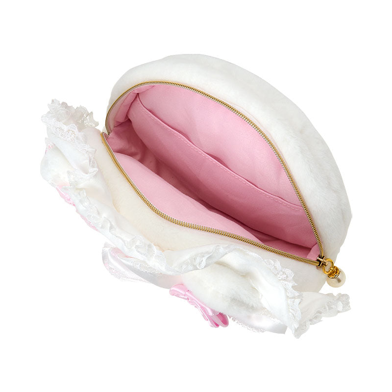 Sanrio | Sanrio White Frill Pouch - Hello Kitty