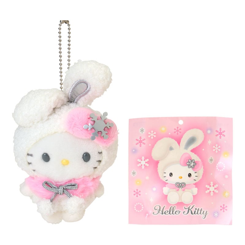 Sanrio | Ramune x Sanrio Characters Snow Rabbit Mascot - Hello Kitty