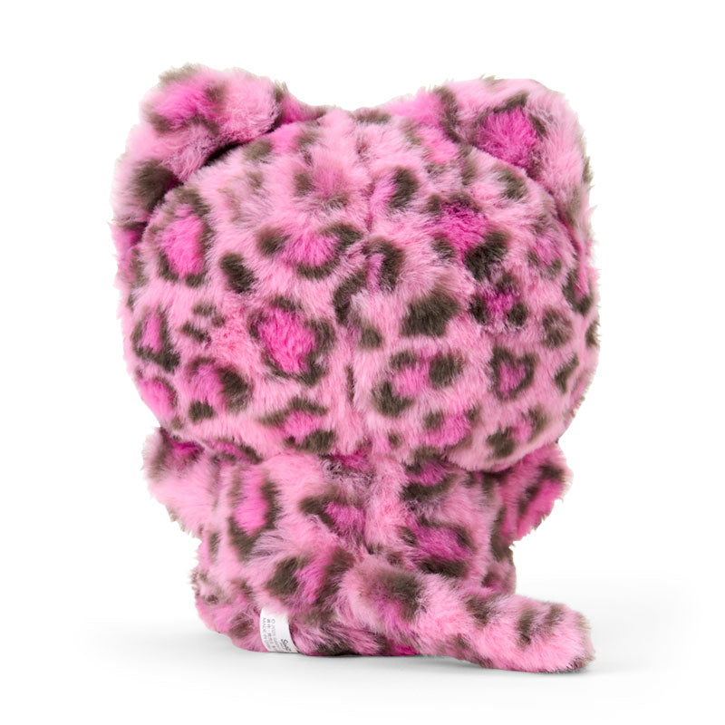 Sanrio | Sanrio Leopard Gal Cat Design Series Plush Toy - Hello Kitty Pink
